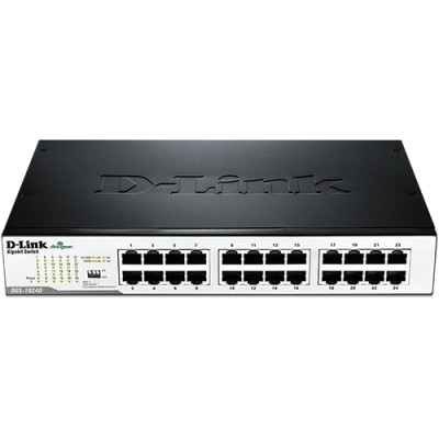Switch 24 ports Giga  non manageable format 11'' + kit 19"