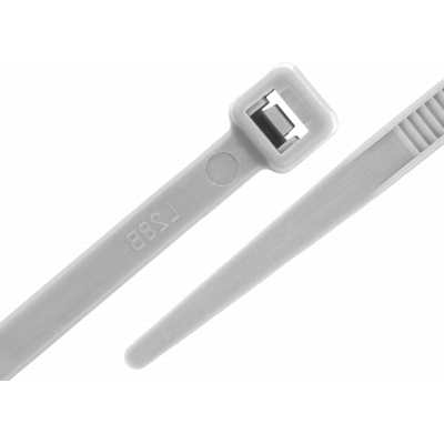 Serre-câbles nylon 2.5 mm x 100 mm gris par 100 pièces
