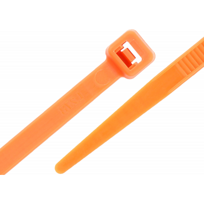 Serre-câbles nylon 3.6 mm x 140 mm orange par 100 pièces