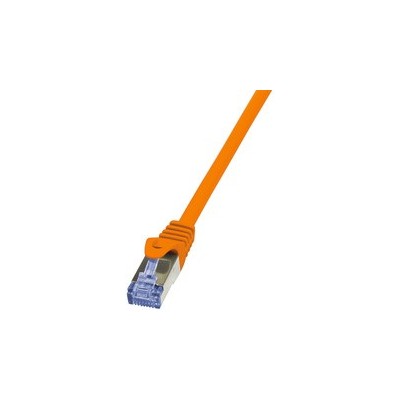Cordon Catégorie 6A S/FTP LSZH snagless orange – 10m00